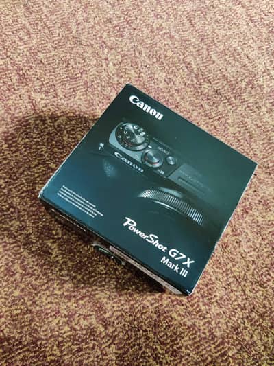 Canon PowerShot G7X Mark III | Brand new condition