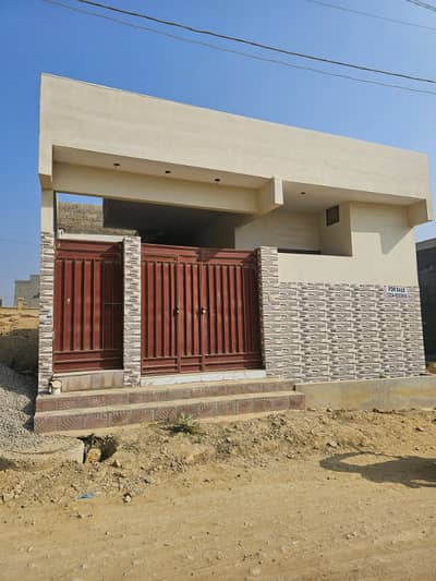 WEST OPEN SINGLE STORY HOUSE FOR SALE 120 SQ. YARDS