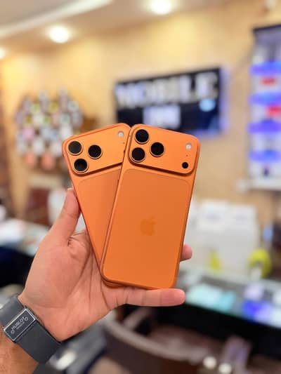 Iphone 17 Pro Max 256GB (JV) Sim Lock USA Brand New Phones Orange