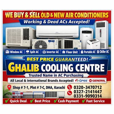 Ac Sale Purchase/Inverter/Dc Inverter/Scrap Ac