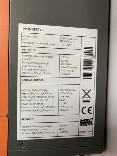 Fronus solar inverter for sale