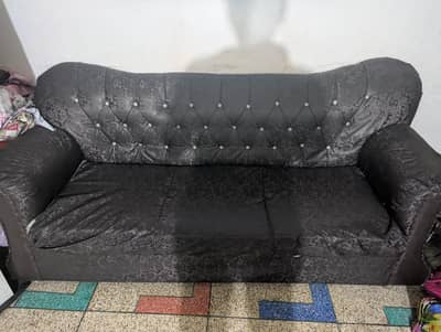 complete sofa set | Good Condition| leather sofa