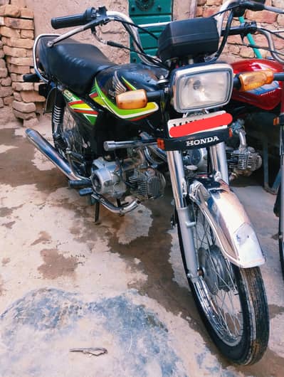 Honda CD 70 cc Madal 20019 Quetta register