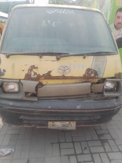 Toyota Haice 1993 Up Model Scemhe