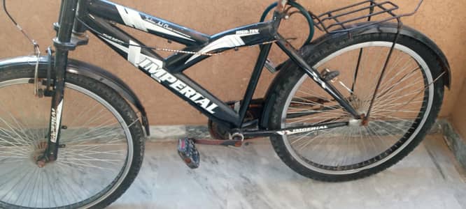 26in tyre in new condition black color