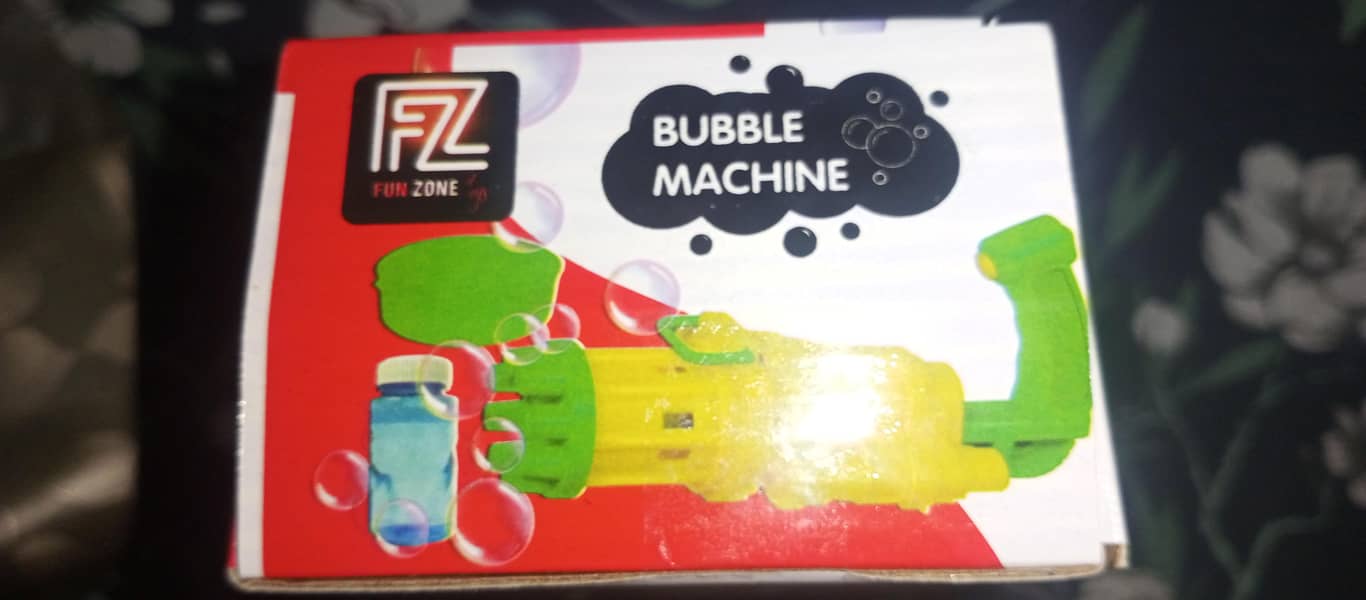 Bubble machine 4