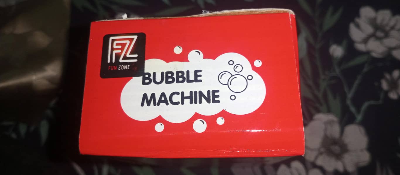 Bubble machine 5