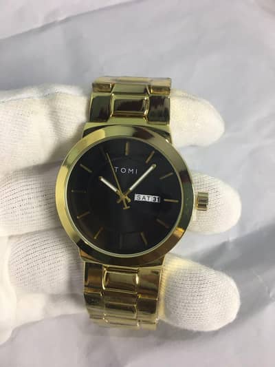 Tomi Luxury Men's Watch with Day & Date Display