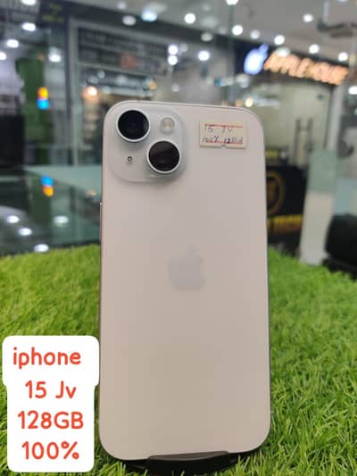 iPhone 15 jv 128Gb 100 battery health