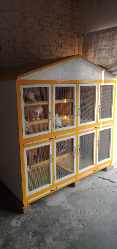 pigeon wooden cage