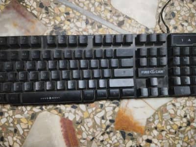 1 month used keyboard "RGB"