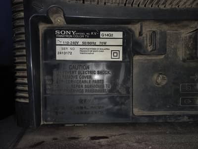 Sony T. V