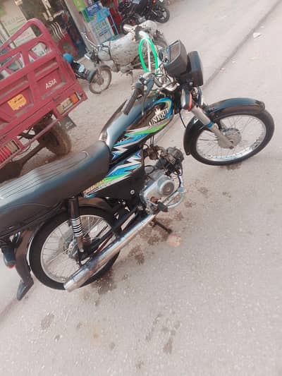 UNIQUE 2021 model bike applied latter