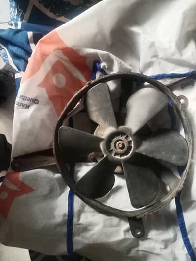 8 inch electrical fan removed from a 2001 Yamaha R1