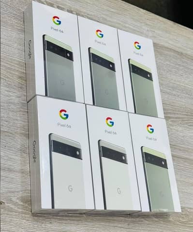 Google Pixel 6a Official PTA Approved Brand New Box Pack Stock
