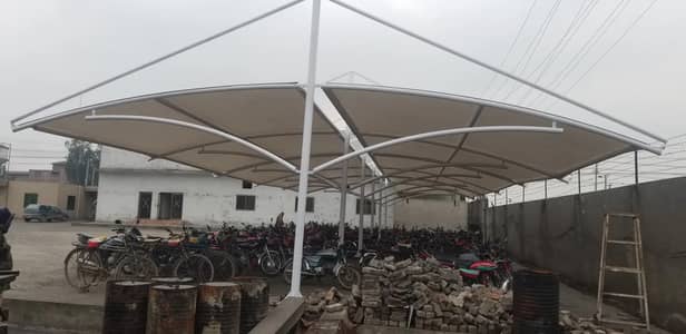 Canopy pvc shed, Car Parking Shade, Car porch, Factory shed, Dome Shed