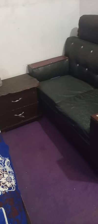 bed ,sofa show case , dressing table