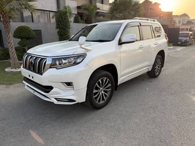 Toyota Prado TXL 2021 with auto side step 7 seat suntoof
