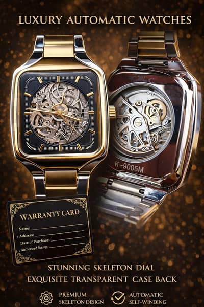 Skelton Watch Model K9005M