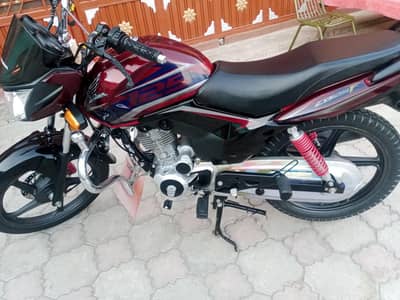 Honda cb 125f 2022 modle Islamabad register self start 5 gear disc brk