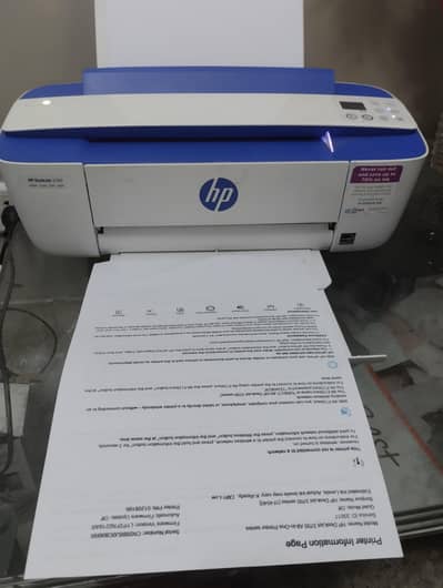hp colour printer 3762 all ok