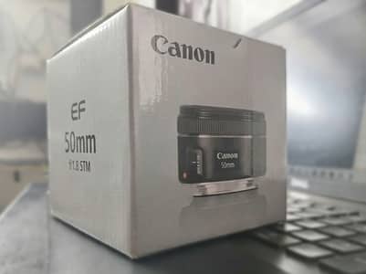 Canon ef 50mm f/1.8 STM Lens – Brand New