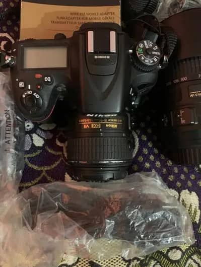 Nikon D7100 camera new condition good shooting working urgently Sale