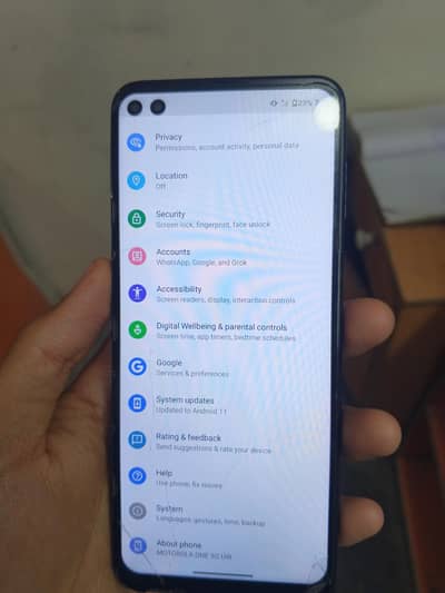 Motorola one 5g uw