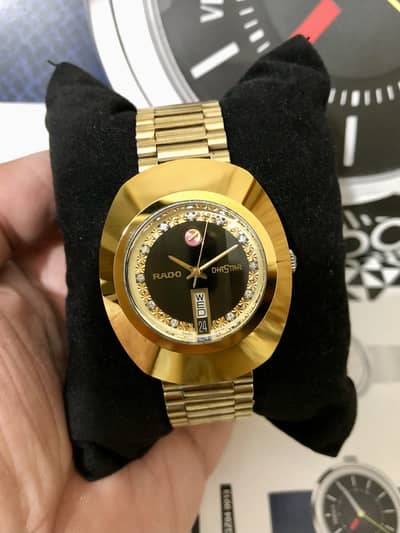 RADO DiaStar | ORIGINAL | 2 LINES ON BAZEL | SWISS AUTOMATIC WATCH