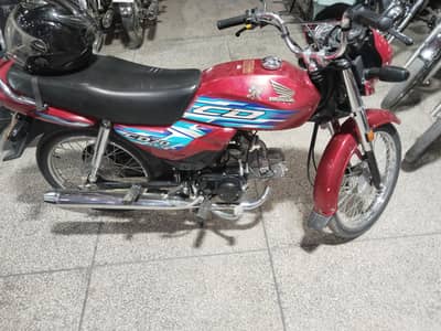 Honda cd70 Dream 2024 model Islamabad number