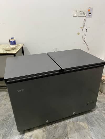 Haier Double Door Freezer ( 10/10 )