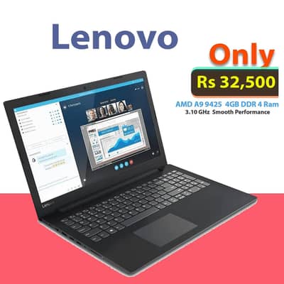Lenovo laptop a9 4gb DDR4