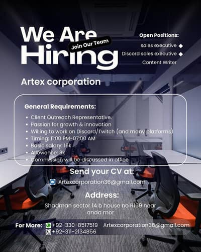 discord & sales work