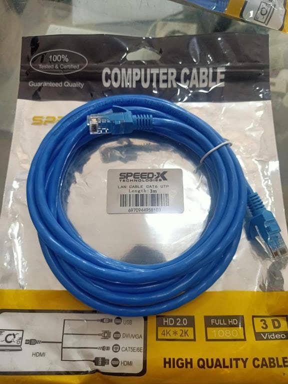 TP-Link UTP Cat6 5m Ethernet LAN Cable.
