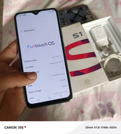 vivo s1 complete box 4/128 gb