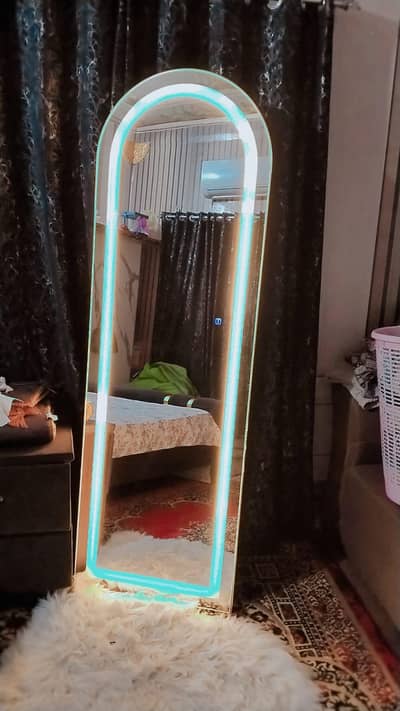 Touch Lighting Mirror For Room Decorations