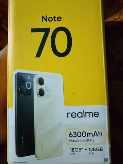 real me note 70 werrenty may ha abi argent sell