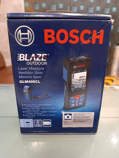 Bosch GLM 400CL Blaze Outdoor Laser Distance Measure