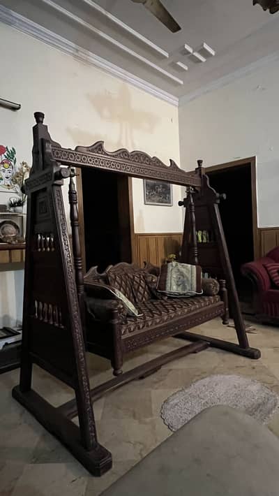 Pure Wooden Chinioti Jhoola Swing Jhula Jhola