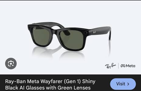 Ray Ban Meta Wayfarer Gen 1