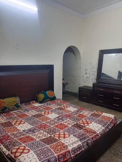 Solid Wood Bed set for urgent sale