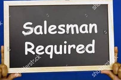 Salesman required for FMCG brand
