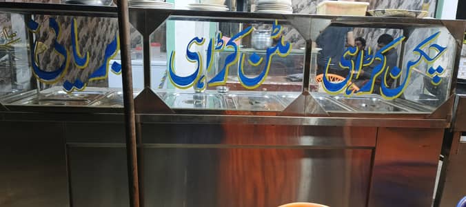 Food Display Counter look Like A New