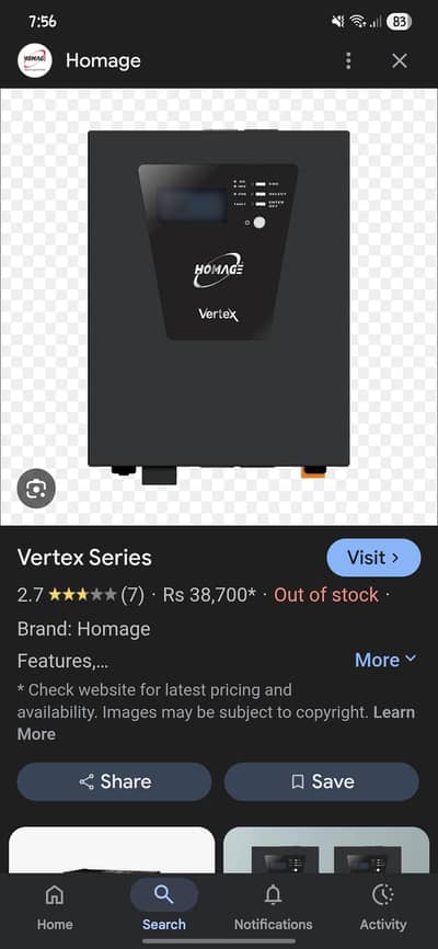 homage ups 1000watt solur wala