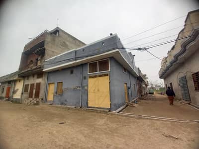 6 Marla Corner Single Storey House at Muslim Town for Sale