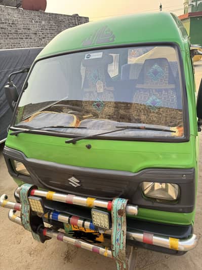 Suzuki Bolan 2016 Total Genuine Green Punjab