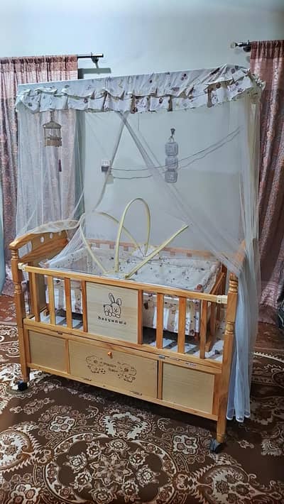 Baby Cot with Swing, made in China