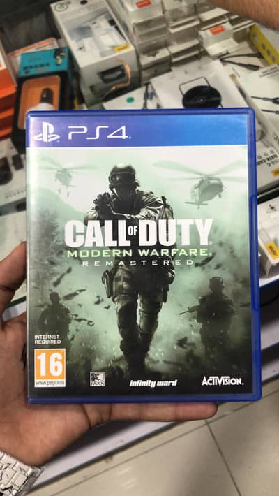 Modern warfare REMASTERED PS4