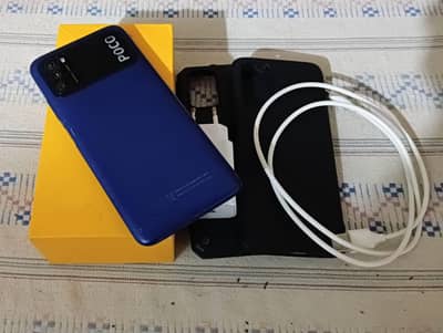 Poco M3 With Box Charger