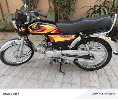Honda CD 70 2026 model black edition